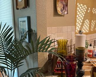 Signed art, German clock 