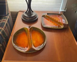 70’s art, Tiffany style lamp