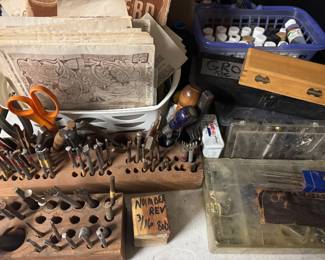 Leather working tools 