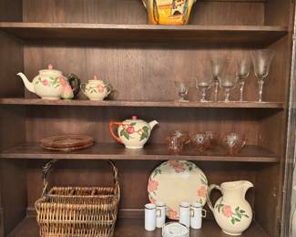 Crystal, porcelain, ceramic