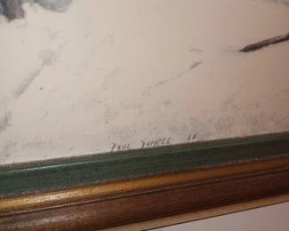 Up Close of Signature