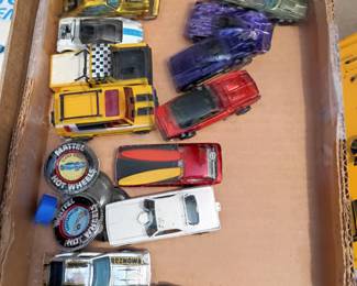 Red Line Hot Wheels + a Couple of Slot Cars