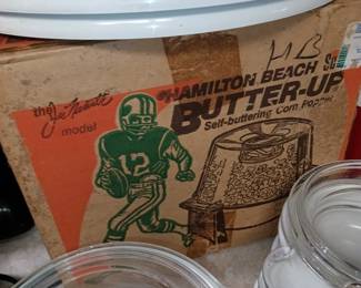Joe Namath Popcorn Machine