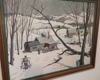 1944 Paul Sample Painting