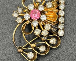 Vintage BO 1 20 12K G.F brooch pendant.