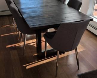 Dining table + chairs