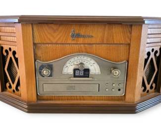 Emerson Radio, Cassette, CD,  Record Player Model NR303TT