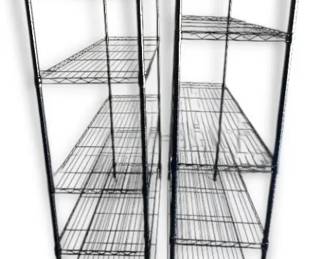 Adjustable Epoxy Coated Stainless Shelving