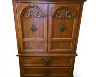 MidCentury Young Hinkle 4Drawer Wardrobe Dresser