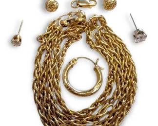 14k Gold Scrap Jewelry 9.23g