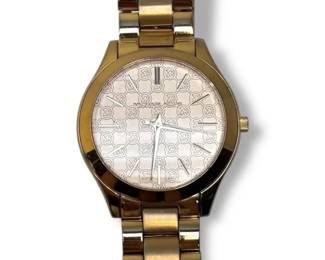 Michael Kors MK3336 Runway GoldToned Womens Watch