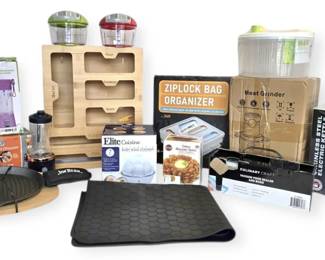 Large Lot Of Kitchen Accessories NEW