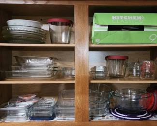 Glass Bakeware, Food Storage Containers,  More