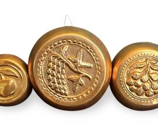 Copper Kitchen Mold Wall Hangings