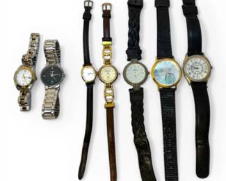 Vintage Watches  Sergio Valente, Jordache, Pulsar Quartz, Citizen,  Mickey Mouse Holographic
