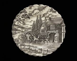 Myott Staffordshire "Royal Mail" Transferware Plate