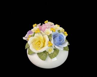 Cain Isle Bone China Rose Bouquet