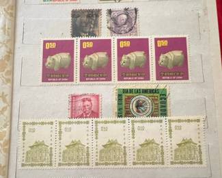 Assorted International Postage Stamps