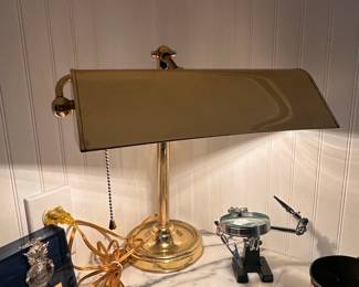 Brass Piano Lamp