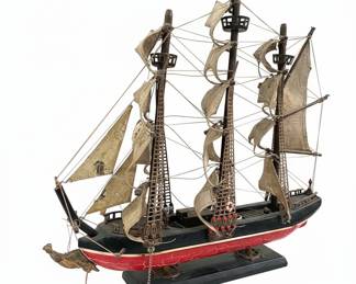 Sea Witch Clipper Ship Model