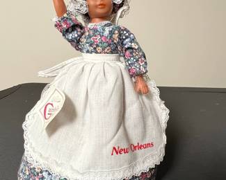 Gambina "New Orleans" Collectible Doll with Embroidered Apron