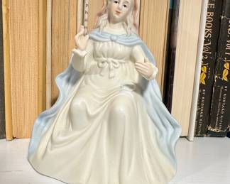 Porcelain Figurine of the Virgin Mary