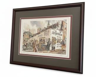 The Texas Tavern by Eric E. Fitzpatrick - Signed Limited Edition Print