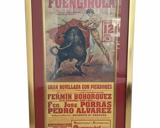 Bullfighting Poster - Plaza de Toros de Fuengirola, October 12, 1993