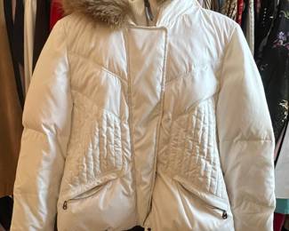 Marc New York by Andrew Marc Puffer Jacket with Faux Fur Trim