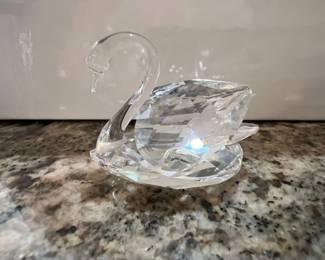 Swarovski "Signum Swan" Crystal Figurine