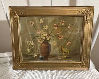 G. H. Williams Floral Still Life Painting