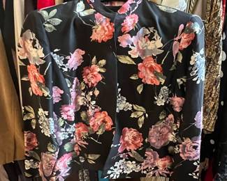 Draper's & Damon's Silk Floral Jacket