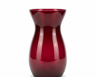 Anchor Hocking Royal Ruby Glass Vase