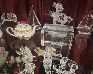 Swarovski Crystal Figurines Collection - Including Pegasus and Animals