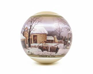 Currier & Ives "The Freshest Moments" Precious Moments Christmas Ornament