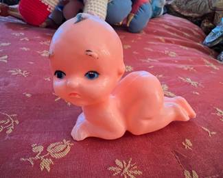 Vintage Crawling Kewpie Doll