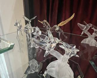 Swarovski Crystal Figurines Collection - Including Pegasus and Animals