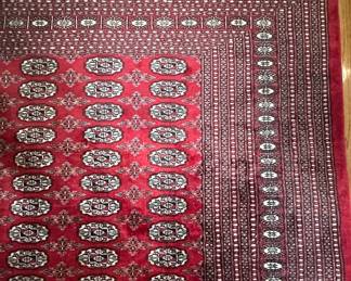 Handmade Bokhara Rug - Approx 9’3” X 9’6”