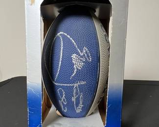 Dallas Cowboys Autographed Wilson NFL Football