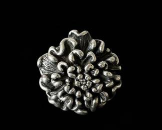 Sterling Silver Chrysanthemum Ring