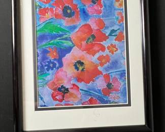 Floral Watercolor Painting by Susan Loriaux Hamerly