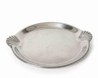 Wilton Armetale "Scallop Handle" Serving Tray