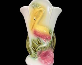 Mid-Century Hull Pottery Pelican Vase
