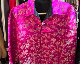 Draper's & Damon's Silk Floral Jacket
