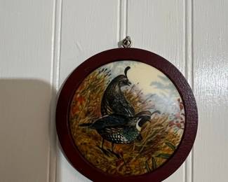 Hallmark California Partridge Wildlife Collection Christmas Ornament 1985