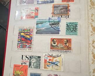 Assorted International Postage Stamps