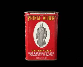 Prince Albert Crimp Cut Tobacco Tin