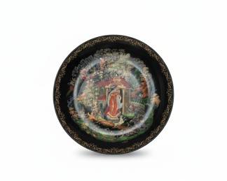 Russian Legends Series Collector Plate: The Princess and the Seven Bogatyrs