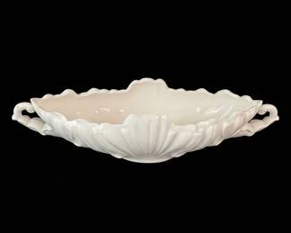 Vintage Ceramic Shell-Shaped Planter Bowl