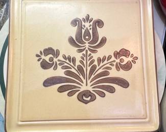 Pfaltzgraff Village Stoneware Square Plate